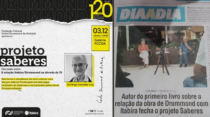 Colaborador do IRS é destaque do jornal Diário de Itabira com participação no Projeto Saberes
