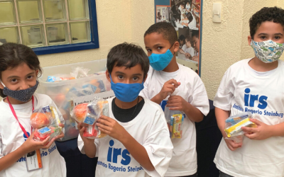 Participantes do IRS recebem lanches oferecidos pelo supermercado Zona Sul