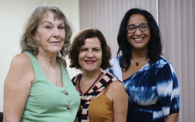 IRS recebe visita de Chris Dumont, autora e coach de vida