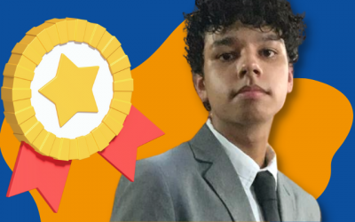 Egresso do IRS, Arthur Cândido, recebe certificado por desempenho de excelência