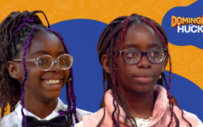 Conheça Bianca e Betina, representantes do IRS no quadro “Pequenos Gênios” do “Domingão do Huck”