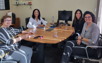 IRS recebe representantes da Escola Americana do Rio de Janeiro