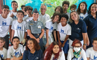 Participantes do IRS visitam a Escola Naval e o Museu Villegagnon a convite da Wilson Sons