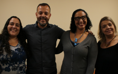 IRS recebe visita de Elber Ramos, coordenador educacional e representante da Orquestra Sinfônica Brasileira