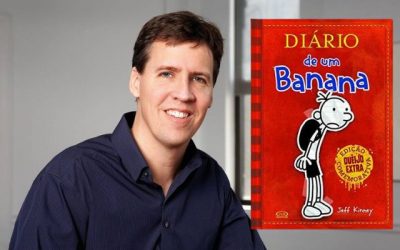 Curiosidades sobre Jeff Kinney e seu livro “Diário de um banana”