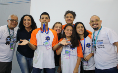 É OURO! – Instituto Rogerio Steinberg é campeão da etapa regional da Olimpíada Brasileira de Robótica e conquista classificação para o Estadual